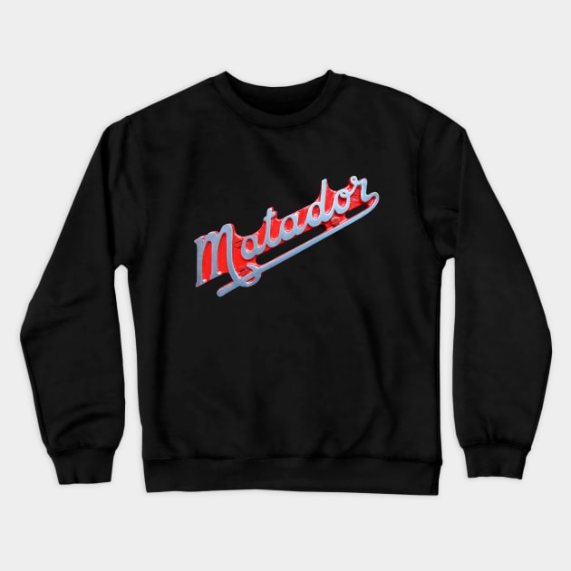 Vintage AEC Matador grille badge Crewneck Sweatshirt by soitwouldseem